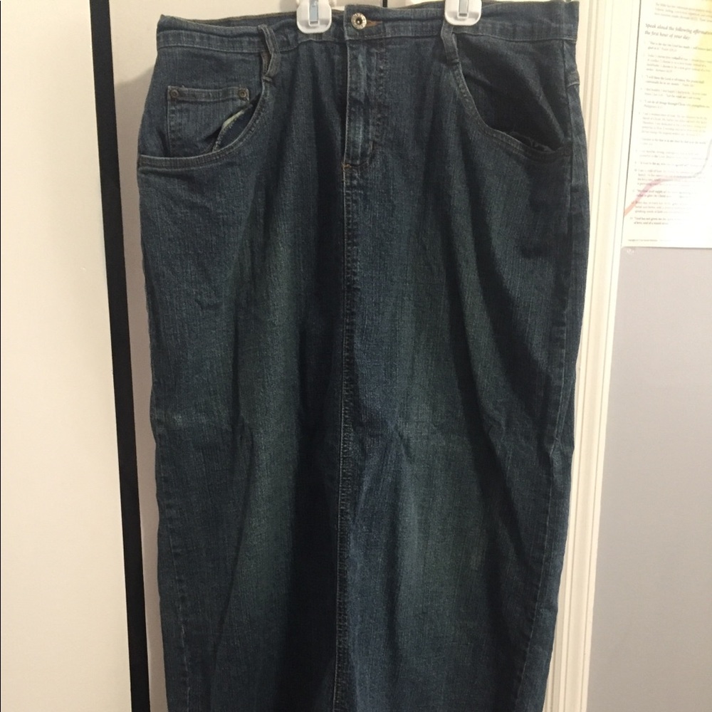 Cato denim skirt